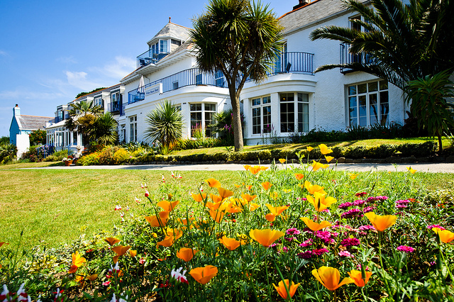 Hotel on Herm in the Channel Islands
