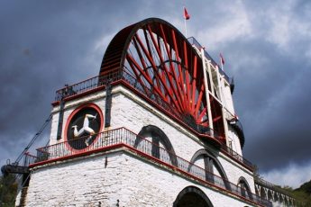 The Laxey Wheel Isle of Man = photo Zoe Dawes