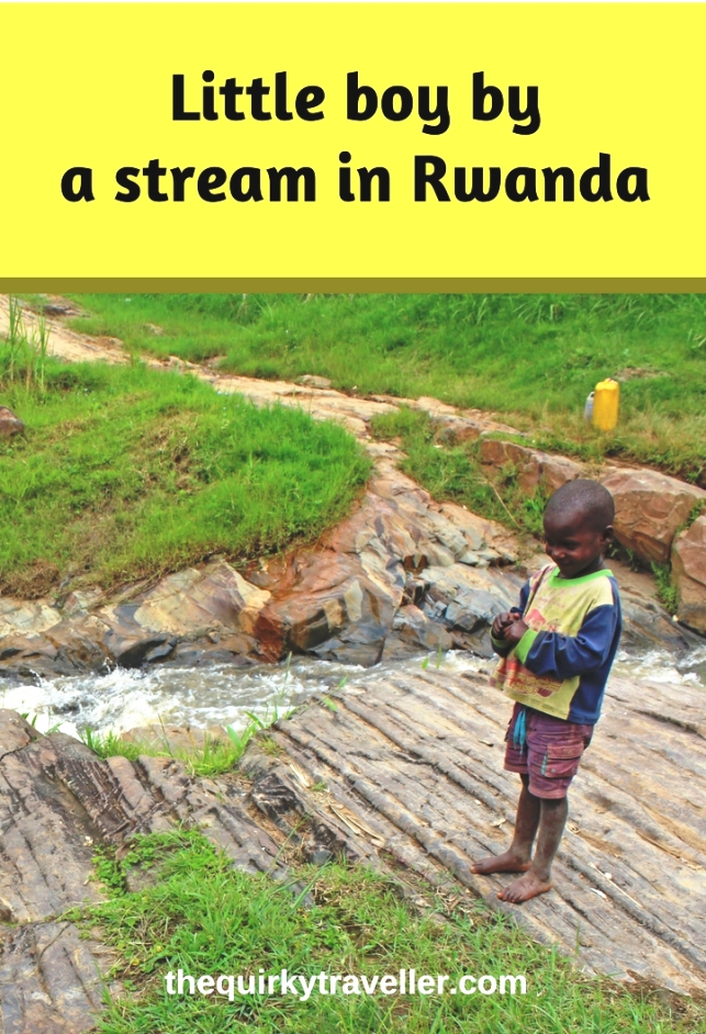 Little boy in Rwanda Africa - Pinterest poster Zoe Dawes