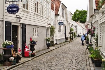 Old-Stavanger-street Norway