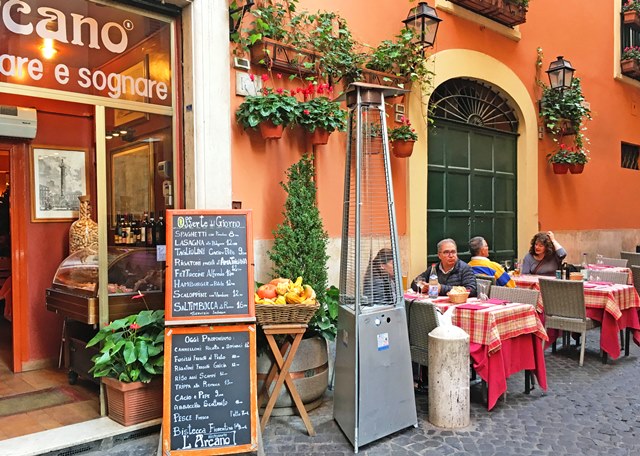 Rome restaurant L'Arcano