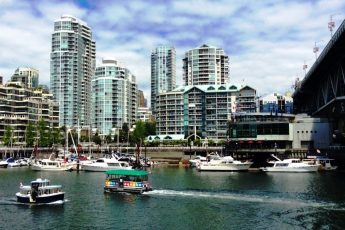 Vancouver Harbour from Granville Island Canada- photo Zoe Dawes